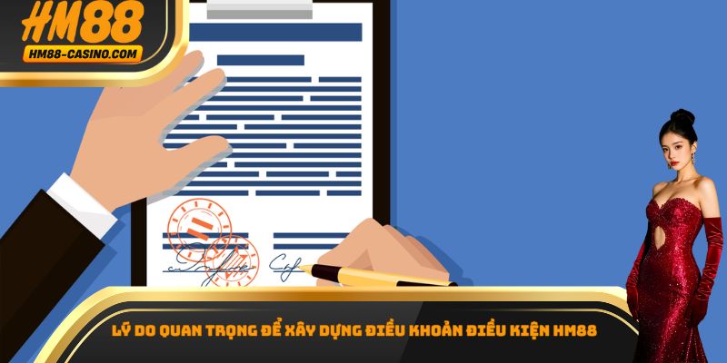 Lý do quan trọng để xây dựng điều khoản điều kiện HM88